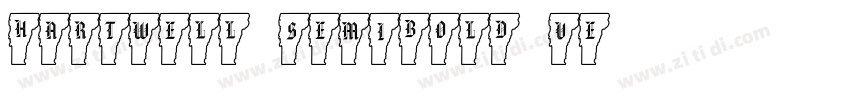 Hartwell Semibold Ve字体转换